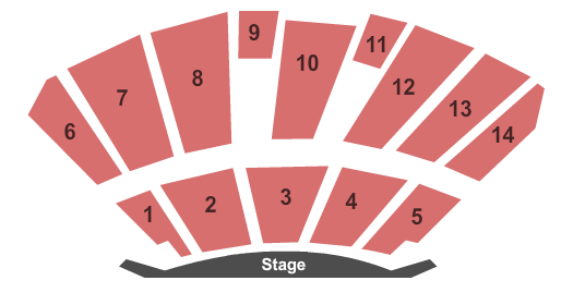 Givens Performing Arts Center End Stage Seating Chart