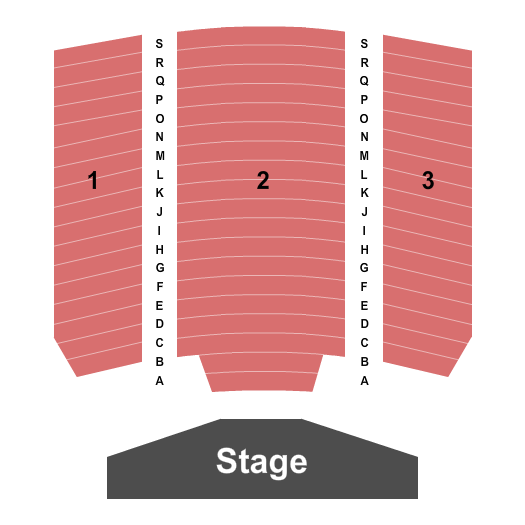 Gleason Performing Arts Center End Stage Seating Chart