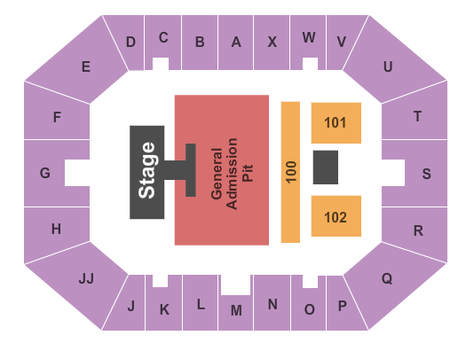 Cool Insuring Arena Brantley Gilbert Seating Chart