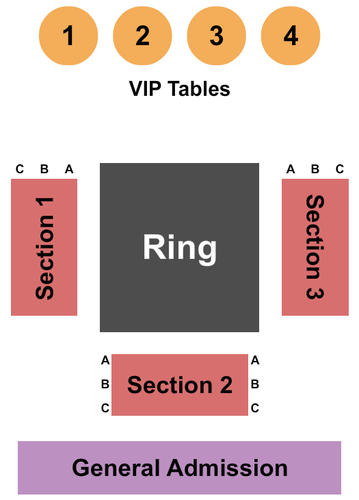 Globe Iron Wrestling Seating Chart