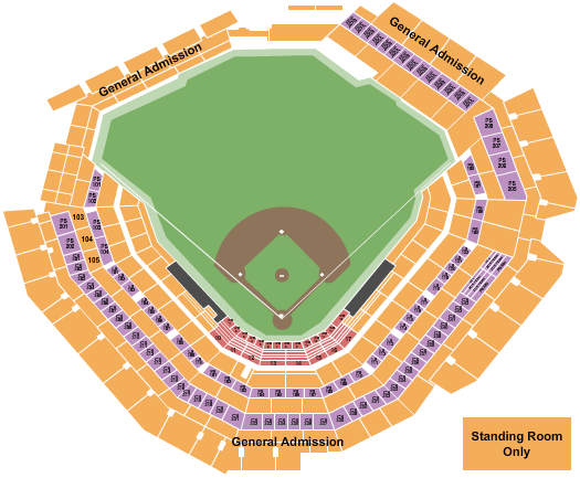 Globe Life Field College Showdown Seating Chart