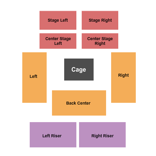 Gold Country Casino MMA Seating Chart