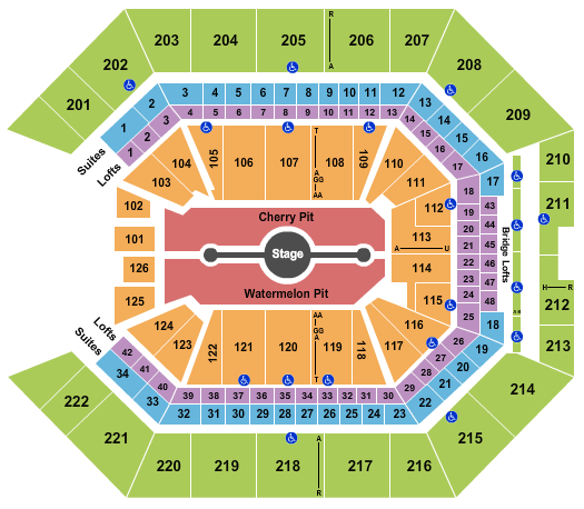 Golden 1 Center Harry Styles Seating Chart