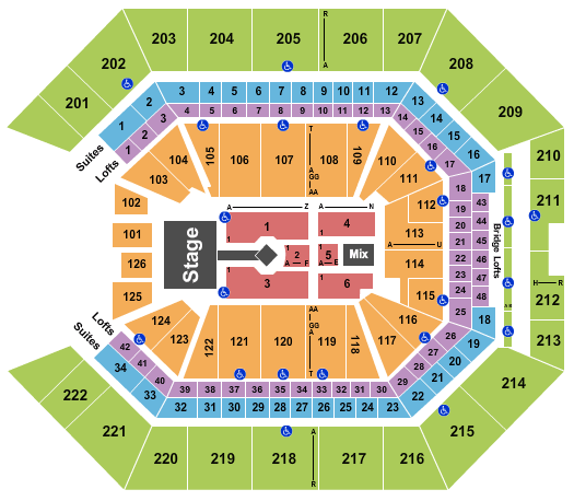 Golden 1 Center Jennifer Lopez Seating Chart