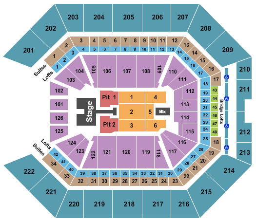 Golden 1 Center Kelsea Ballerini Seating Chart