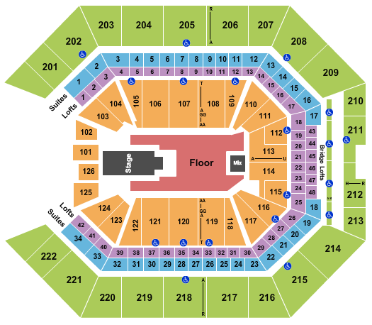 Golden 1 Center Playboi Carti Seating Chart