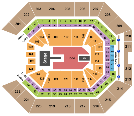 Golden 1 Center Santa Fe Klan Seating Chart