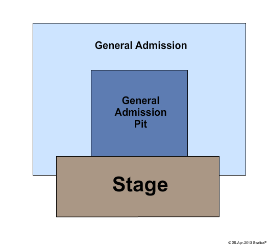 Golden Nugget Atlantic City General Admission Seating Chart