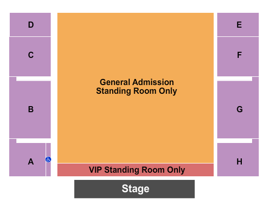 Grand Event Center at Golden Nugget - Lake Charles Nelly Seating Chart