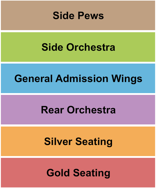 Grace Cathedral Endstage 2 Seating Chart