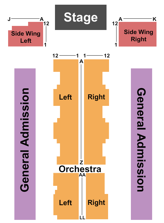 Grace Cathedral Seating Chart