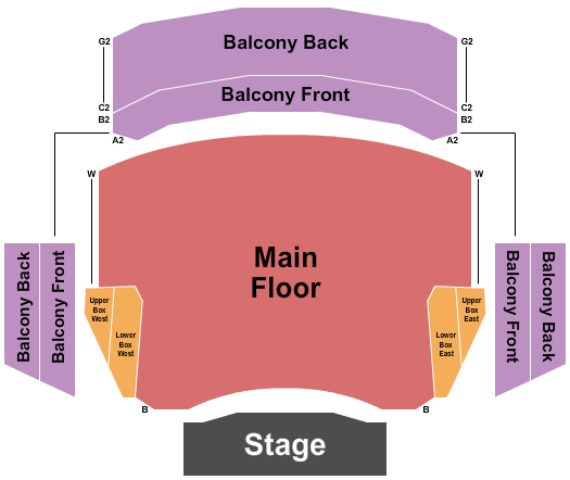 Grace Presbyterian Church Endstage Seating Chart