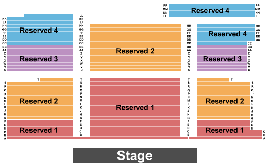 Graceland Soundstage Seating Chart