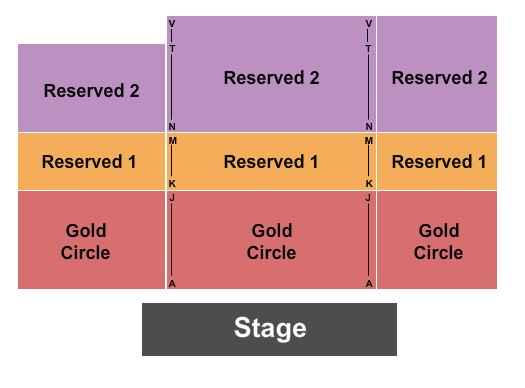 Graceland Soundstage Endstage Gold Circle 4 Seating Chart