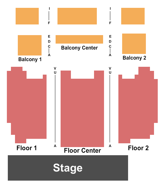 Graham Memorial Auditorium Endstage Seating Chart