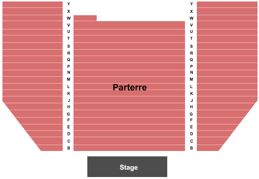 Granada Theatre - Sherbrooke End Stage Seating Chart