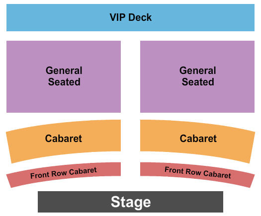 Grand Annex Cabaret Seating Chart