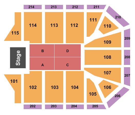 Grand Canyon University Arena Seating Chart
