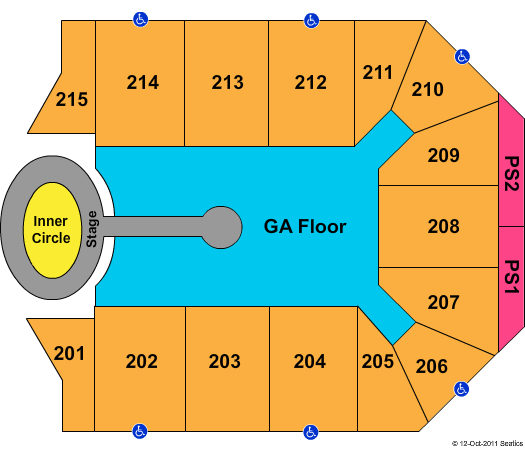 Global Credit Union Arena At Grand Canyon University Lady Antibellum Seating Chart