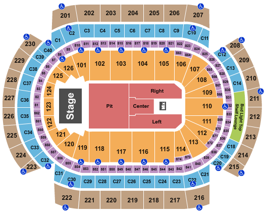 Grand Casino Arena Seating Chart