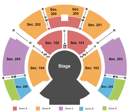 Grand Chapiteau At Concord Pacific Place Cirque - IntZone Seating Chart