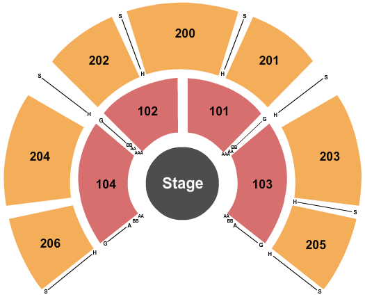 Grand Chapiteau at Ontario Place Cirque Alegria Seating Chart