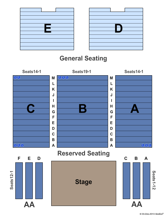Grand Event Center At the Golden Nugget Merle Haggard Seating Chart