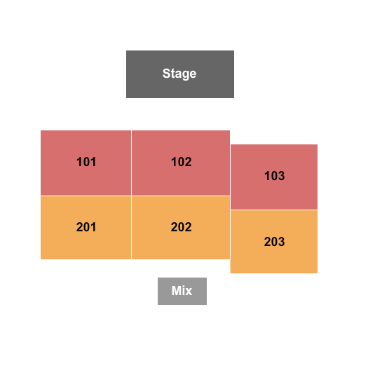 Grand Junction Convention Center Seating Chart