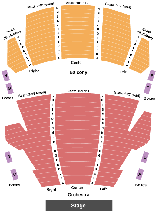 Grand Opera Seating Chart