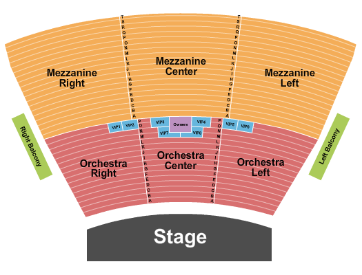 Grand Sierra Resort Amphitheatre Endstage 2 Seating Chart