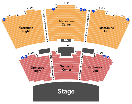 Grand Theater Reno Seating Chart