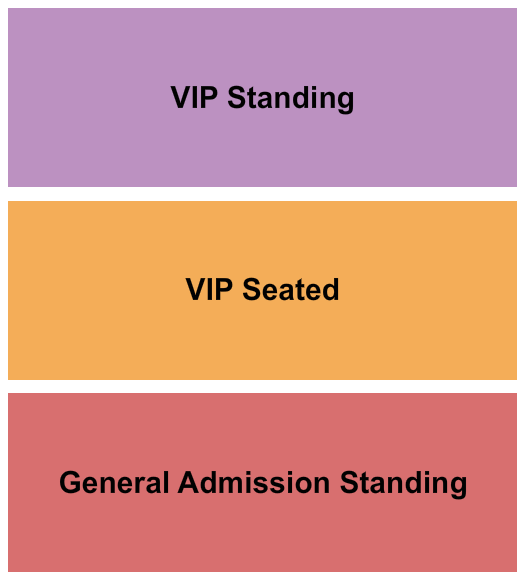 Granite Park GA/VIP Seated/VIP Standing Seating Chart