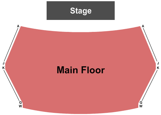 Granville Arts Center Endstage Seating Chart