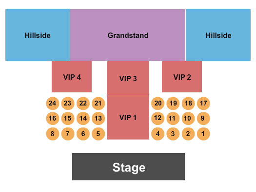 Great Pocomoke Fairgrounds Endstage 2 Seating Chart