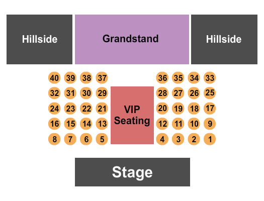 Great Pocomoke Fairgrounds End Stage Seating Chart