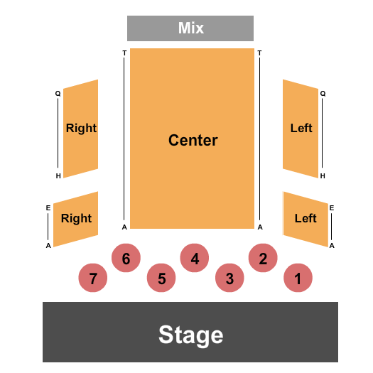 Great Star Theater Endstage Seating Chart
