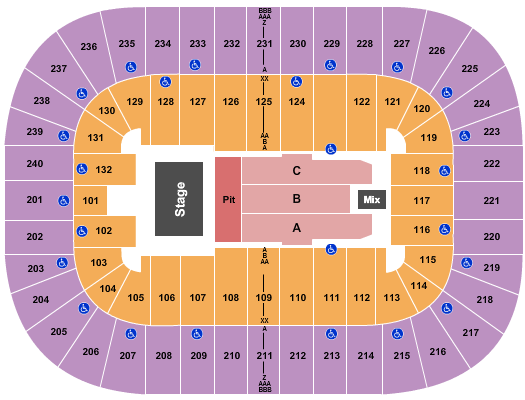 Greensboro Coliseum At Greensboro Coliseum Complex Alan Jackson Seating Chart