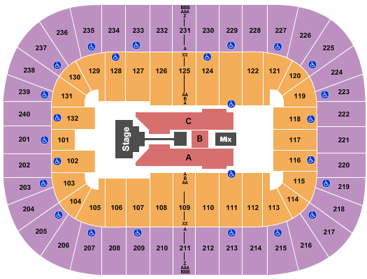 Greensboro Coliseum At Greensboro Coliseum Complex Casting Crowns 2022 Seating Chart
