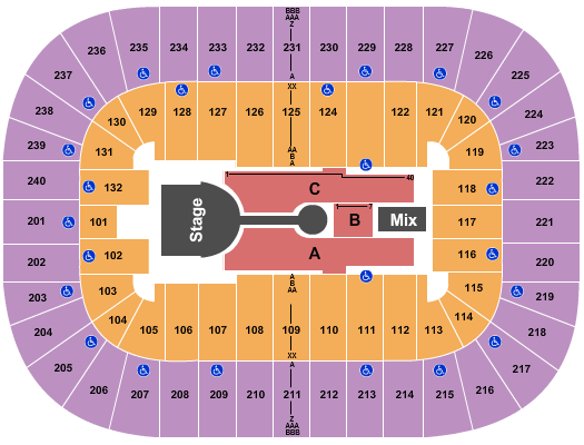 Greensboro Coliseum At Greensboro Coliseum Complex Casting Crowns Seating Chart