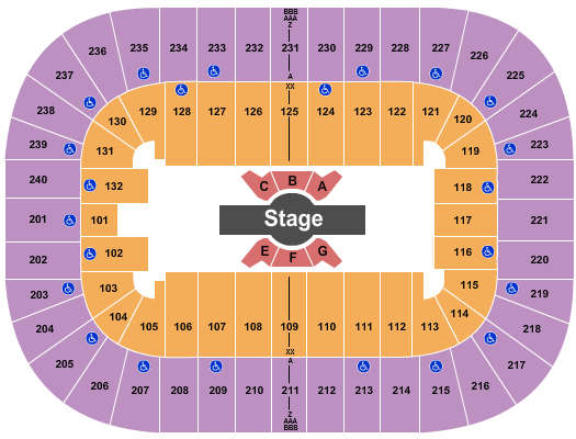 Greensboro Coliseum At Greensboro Coliseum Complex Cirque Corteo Seating Chart