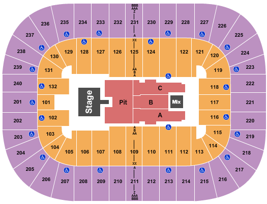 Greensboro Coliseum At Greensboro Coliseum Complex Cody Johnson Seating Chart