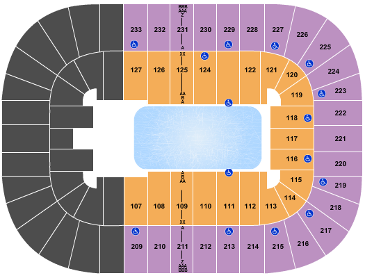 Greensboro Coliseum At Greensboro Coliseum Complex Disney On Ice 2 Seating Chart