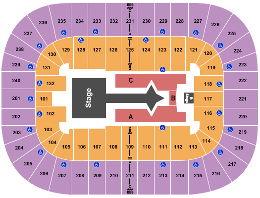 Greensboro Coliseum At Greensboro Coliseum Complex Justin Bieber Seating Chart