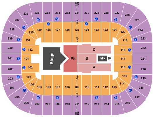 Greensboro Coliseum At Greensboro Coliseum Complex Sam Hunt Seating Chart