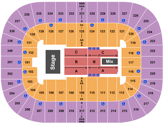 Greensboro Coliseum At Greensboro Coliseum Complex Wild N' Out Seating Chart