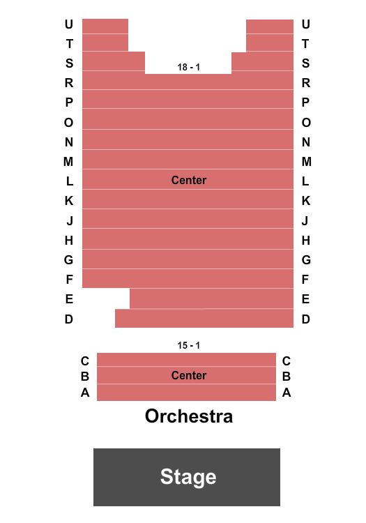 Golrokh Aminian Greenwin Theatre at Meridian Arts Centre Seating Chart