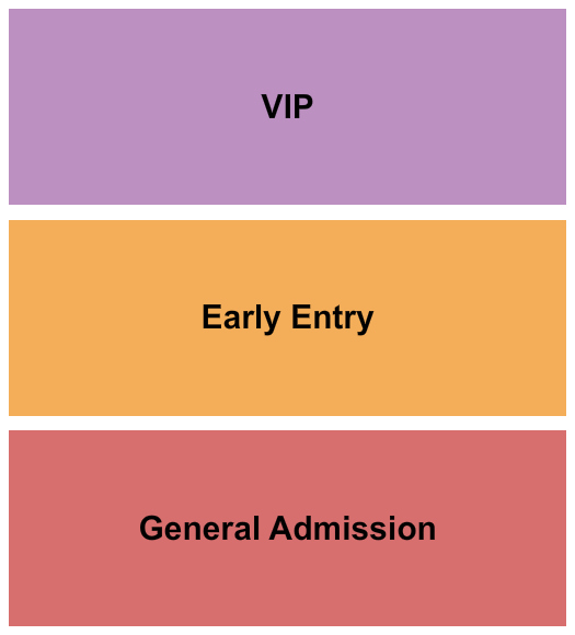 Griffin First VIP/EarlyEntry/GA Seating Chart