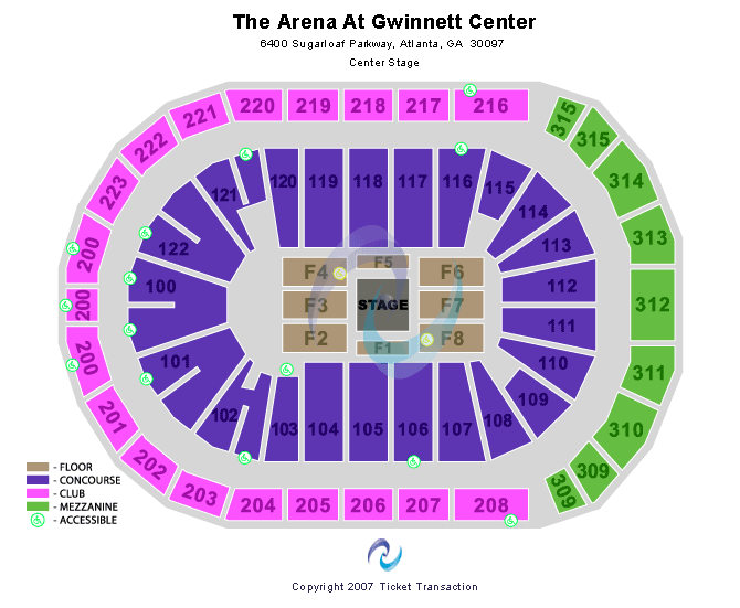 Gas South Theater George Strait Seating Chart