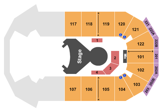 HEB Center at Cedar Park Cirque Ovo Seating Chart