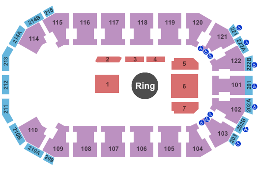 HEB Center at Cedar Park MMA Seating Chart
